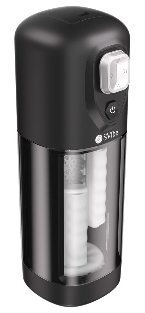 Masturbator „JET IKON“ med varme, vibration og stødmassage