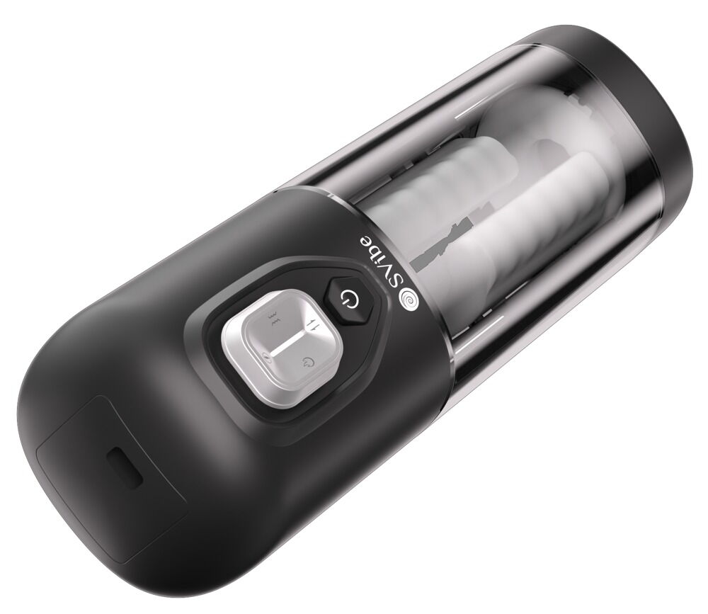 Masturbator „JET IKON“ med varme, vibration og stødmassage