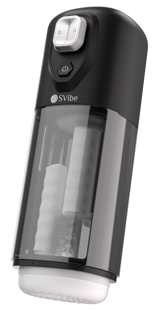 Masturbator „JET IKON“ med varme, vibration og stødmassage