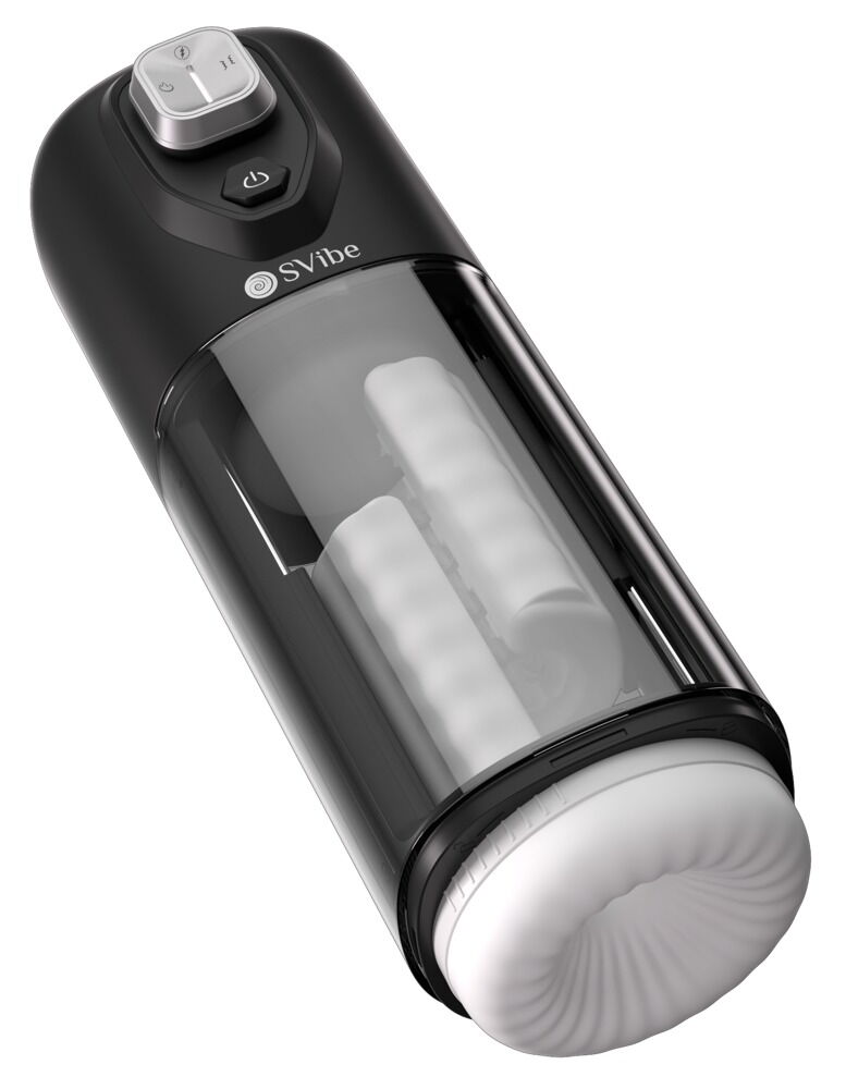 Masturbator „JET IKON“ med varme, vibration og stødmassage