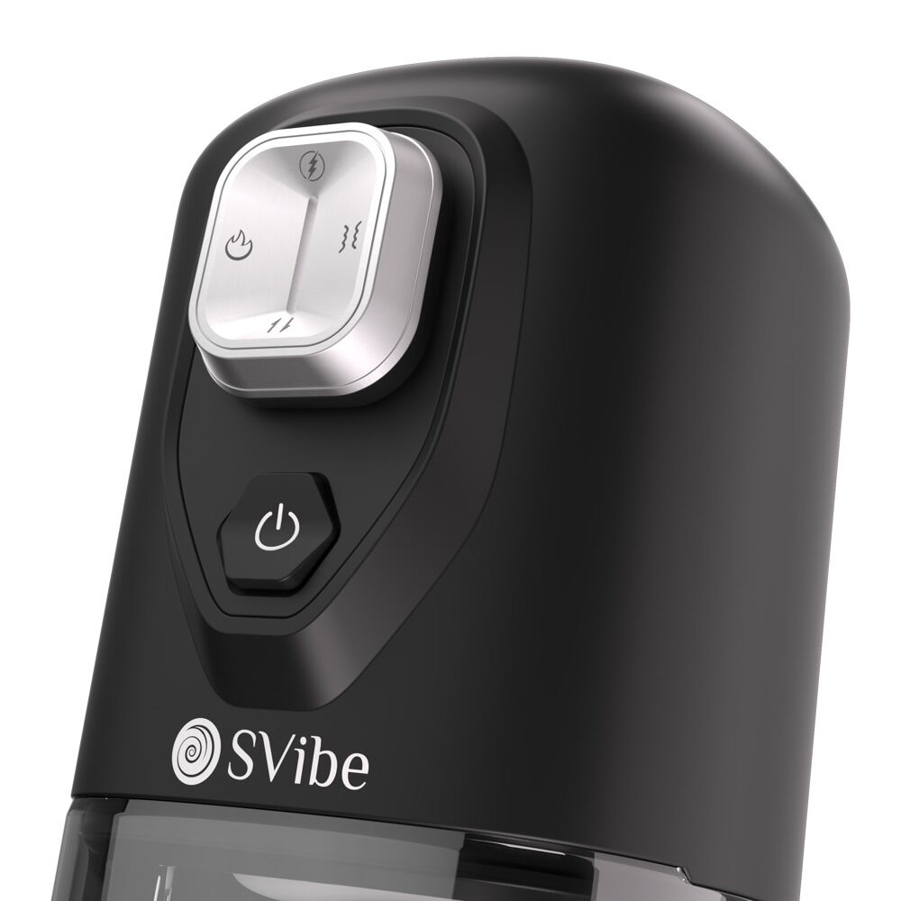 Masturbator „JET IKON“ med varme, vibration og stødmassage