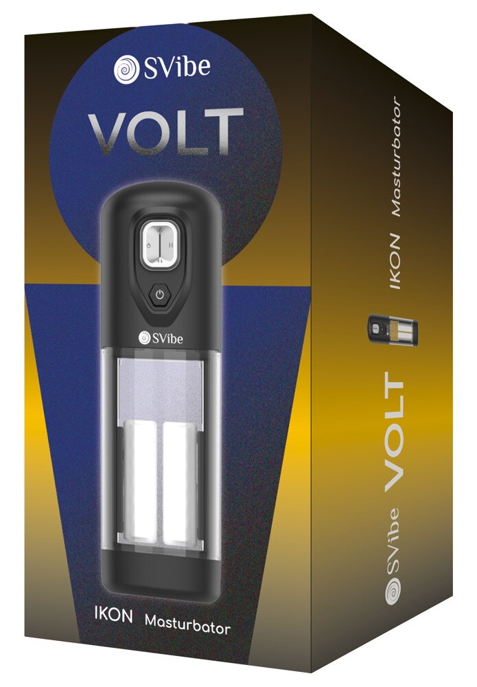 Masturbator „JET IKON“ med varme, vibration og stødmassage