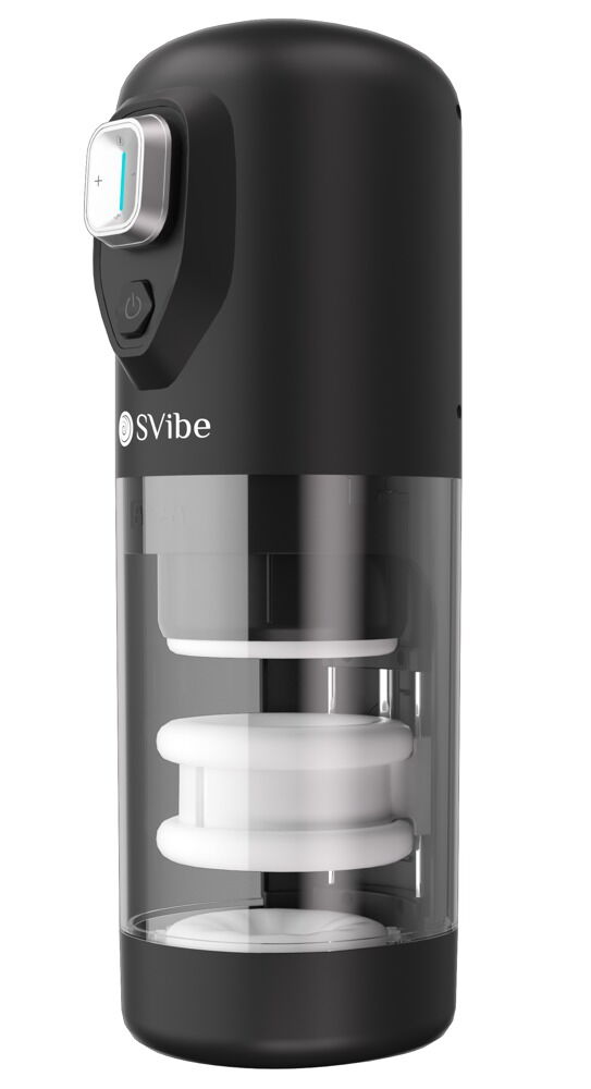 Masturbator „JET IKON“ med varme, vibration og stødmassage