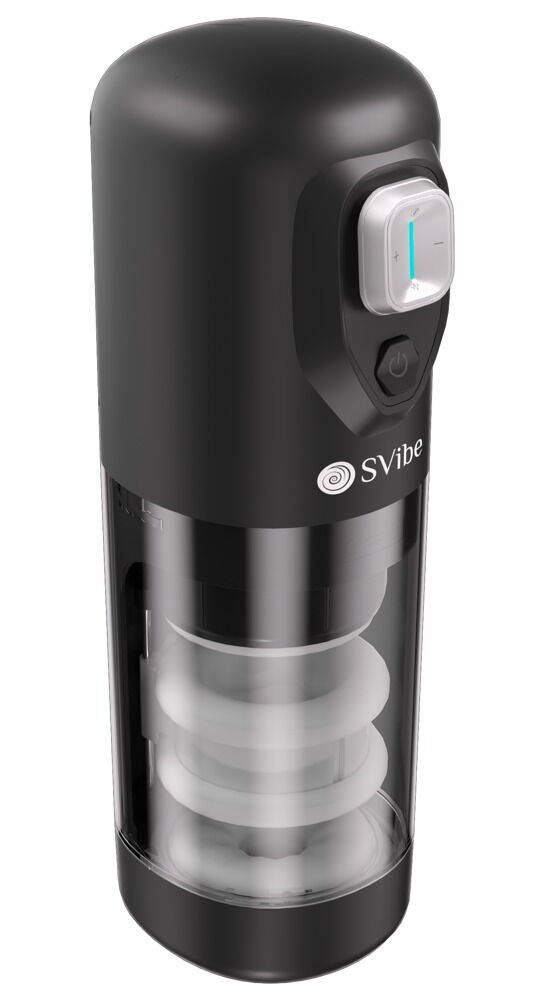 Masturbator „JET IKON“ med varme, vibration og stødmassage