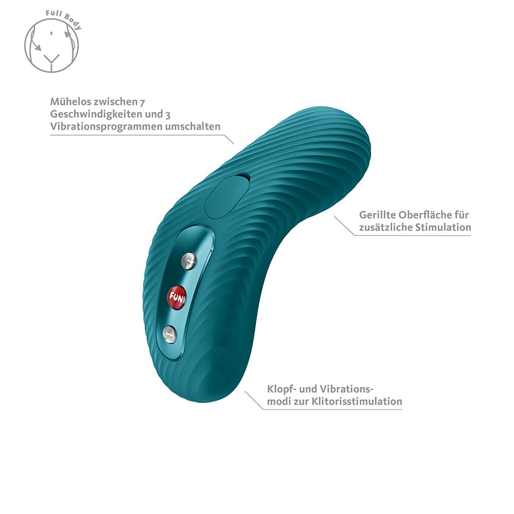 Lay-on vibrator "Laya III" med 10 vibrations-/banketilstande