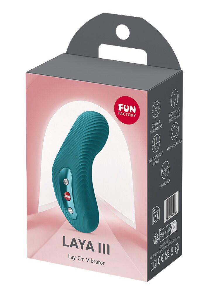 Lay-on vibrator "Laya III" med 10 vibrations-/banketilstande