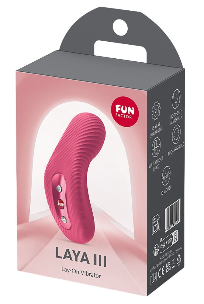Lay-on vibrator "Laya III" med 10 vibrations-/banketilstande