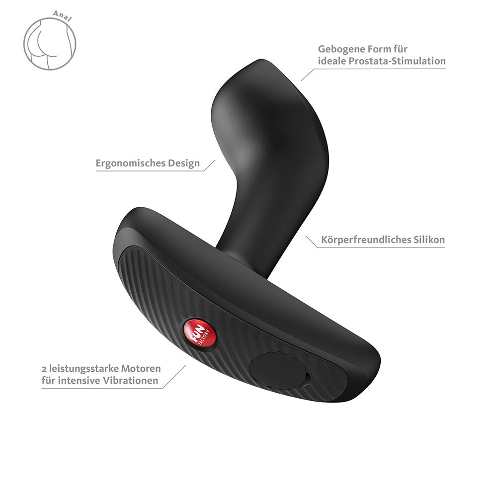 Analvibrator "BOOTIE VIBE“ med 12 vibrationsindstillinger