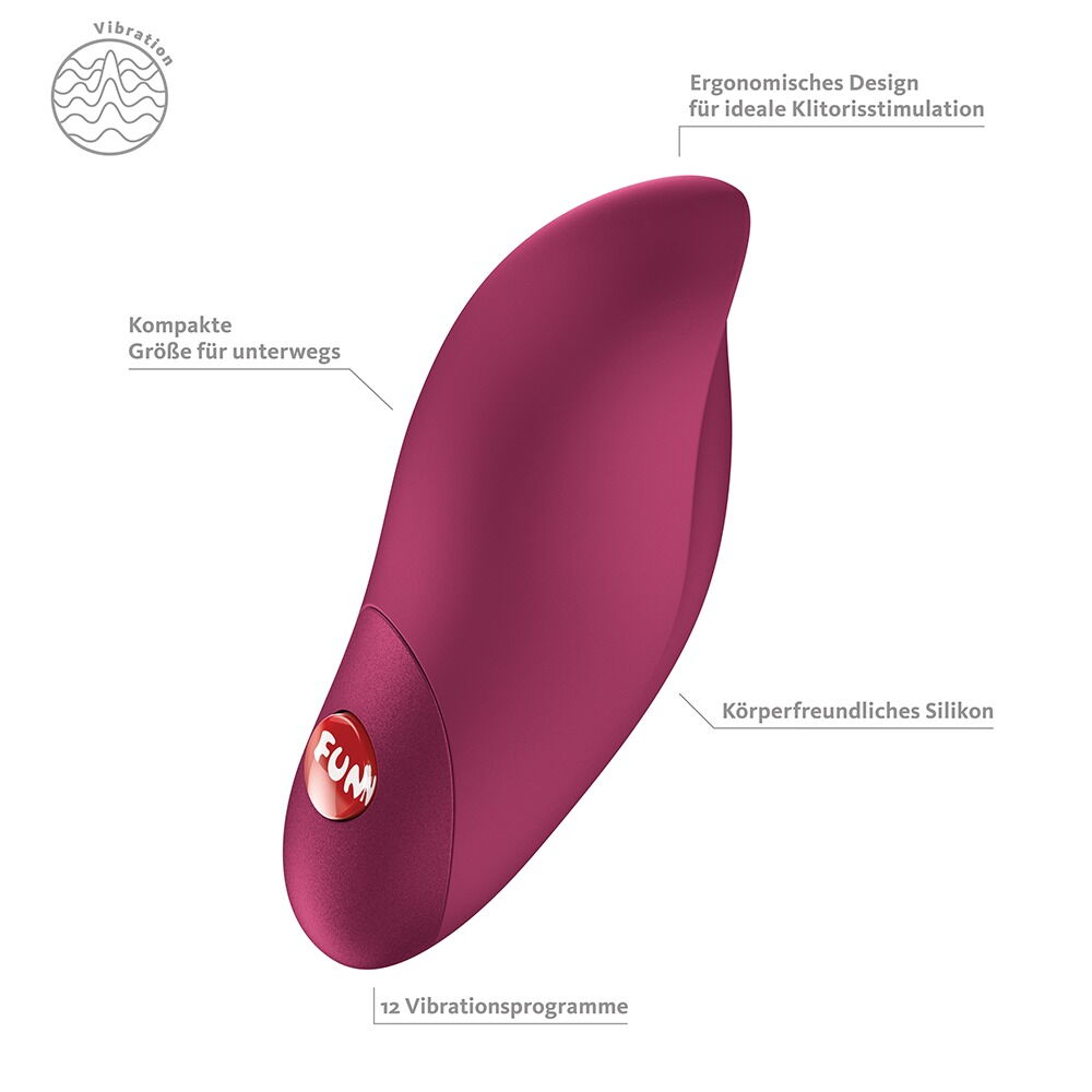 Lay-on vibrator "CHARME“ med 12 vibrationstilstande