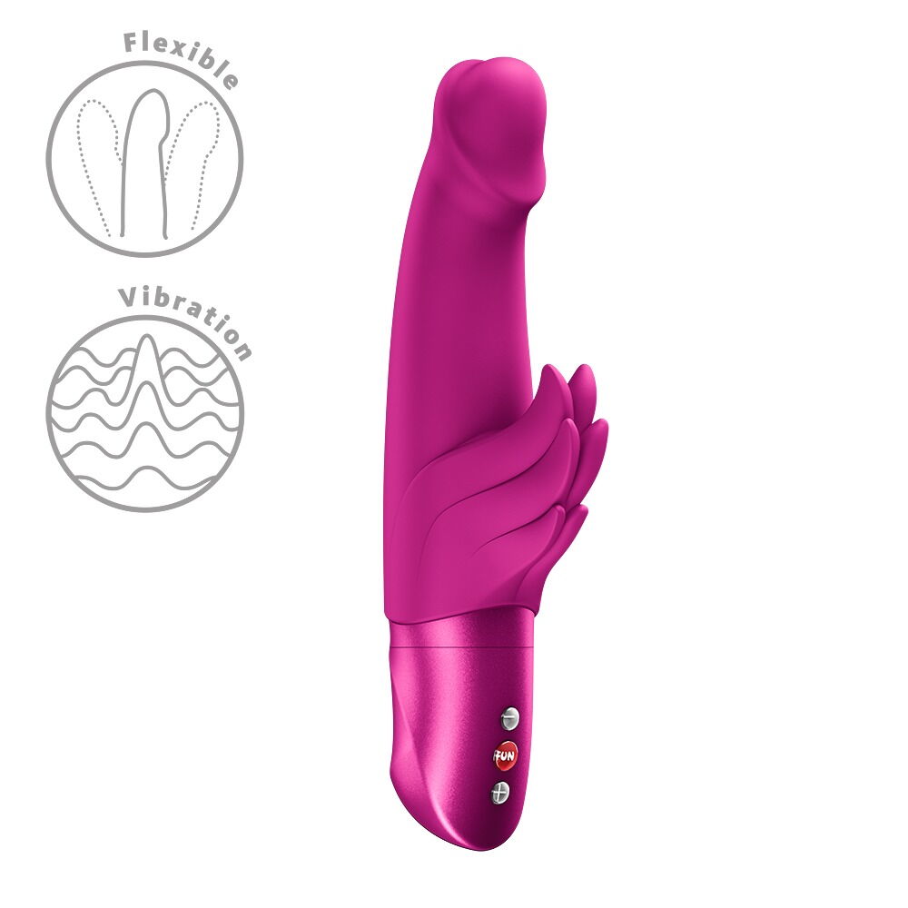 Rabbit vibrator "WICKED ANGEL“ med stimulerende vinger
