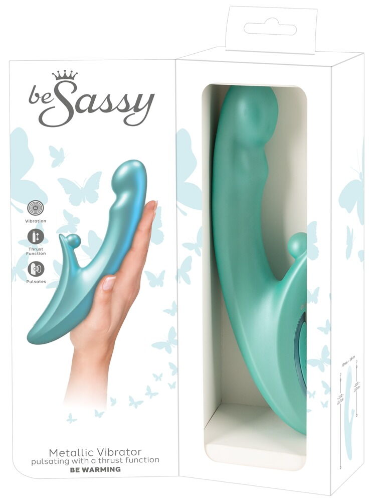 Rabbit Vibrator "be Warming" med pulserende stødfunktion