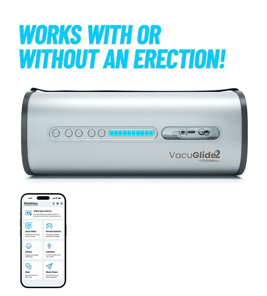 Masturbator "VacuGlide 2" kan nu også styres via app inkl. gratis videoer