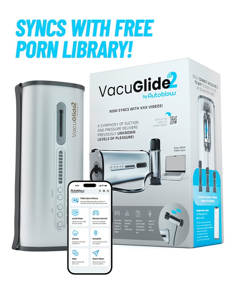 Masturbator "VacuGlide 2" kan nu også styres via app inkl. gratis videoer