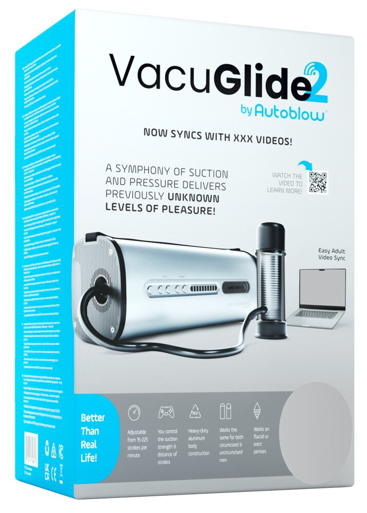 Masturbator "VacuGlide 2" kan nu også styres via app inkl. gratis videoer
