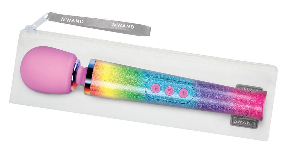 Massagestav "All That Glimmers" med 6 vibrationstilstande i 10 intensiteter