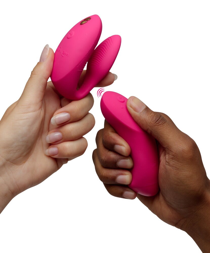 Parvibrator "Chorus Pro" med Haptic Squeeze fjernbetjening