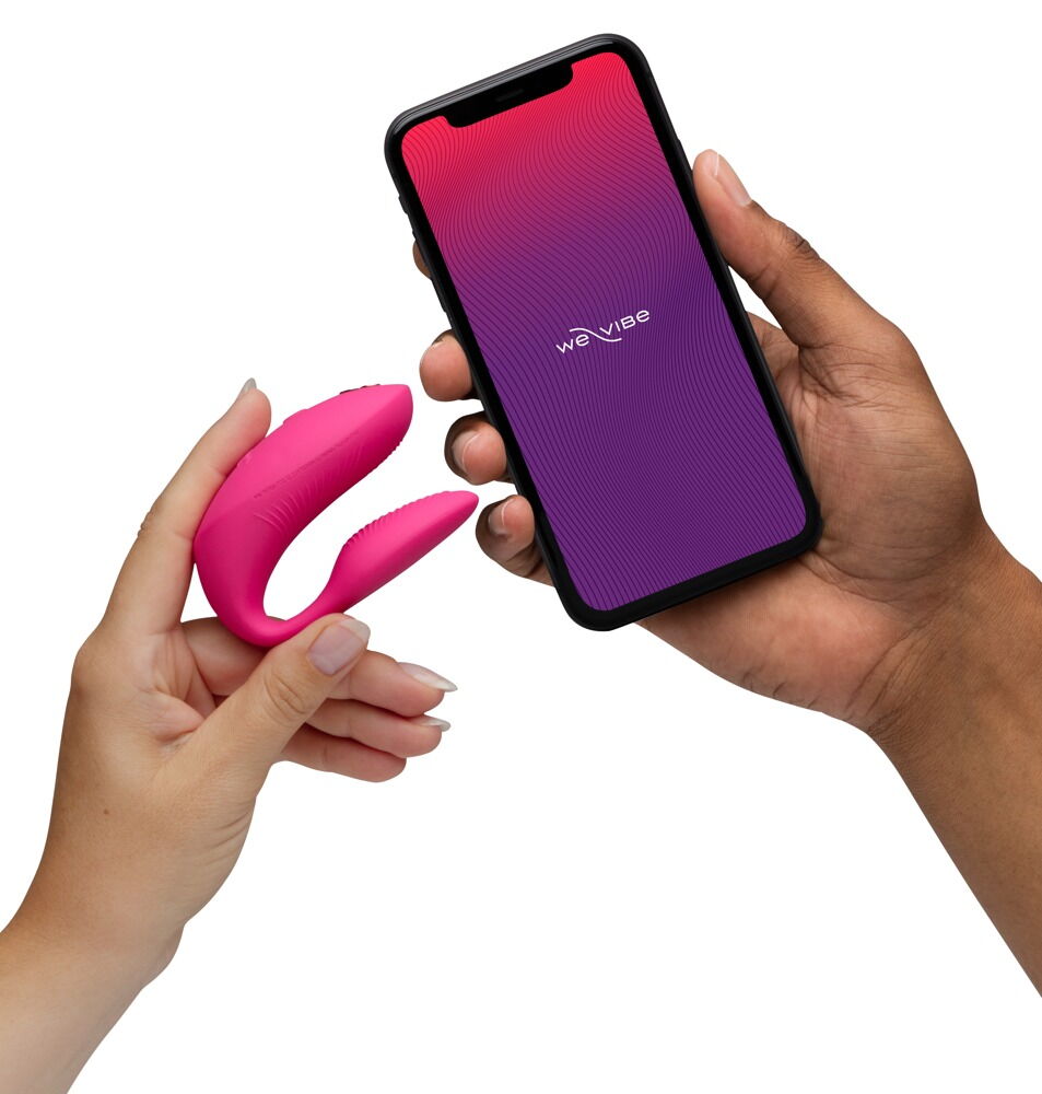 Parvibrator "Chorus Pro" med Haptic Squeeze fjernbetjening