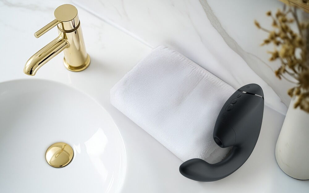 Pulsator "Womanizer Next Duo" med G-punktsvibrator