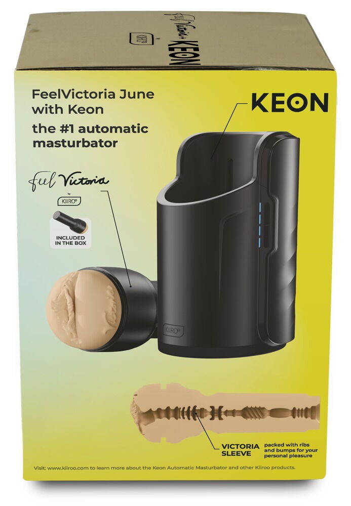 Masturbator "Keon WiFi Combo Set Feel Victoria" kan styres via app