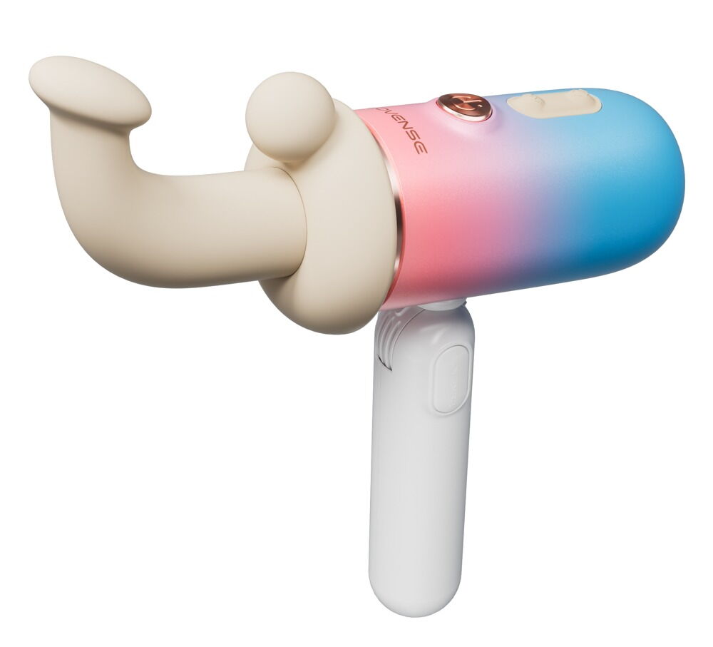 Stødvibrator "Spinel" med 5-delt tilbehør