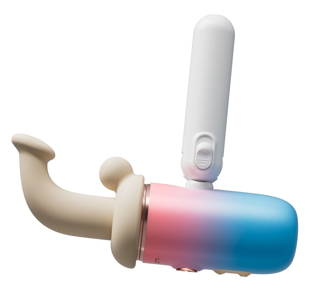 Stødvibrator "Spinel" med 5-delt tilbehør