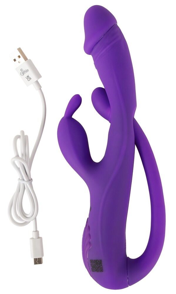 Rabbit Vibrator med g-punkts/anal stimulator