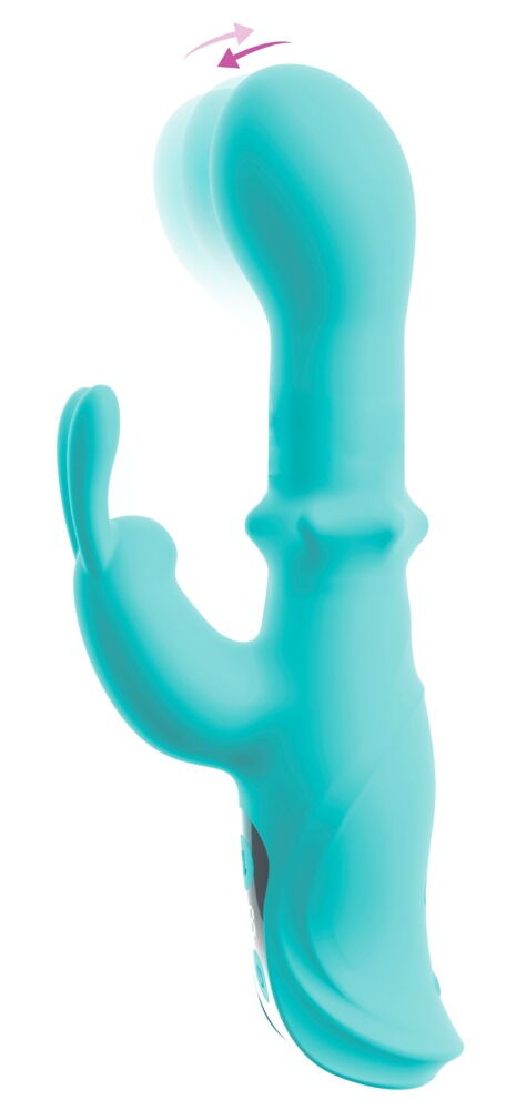 Rabbit Vibrator "ORIVEN" med bankende impulser & slide massagering