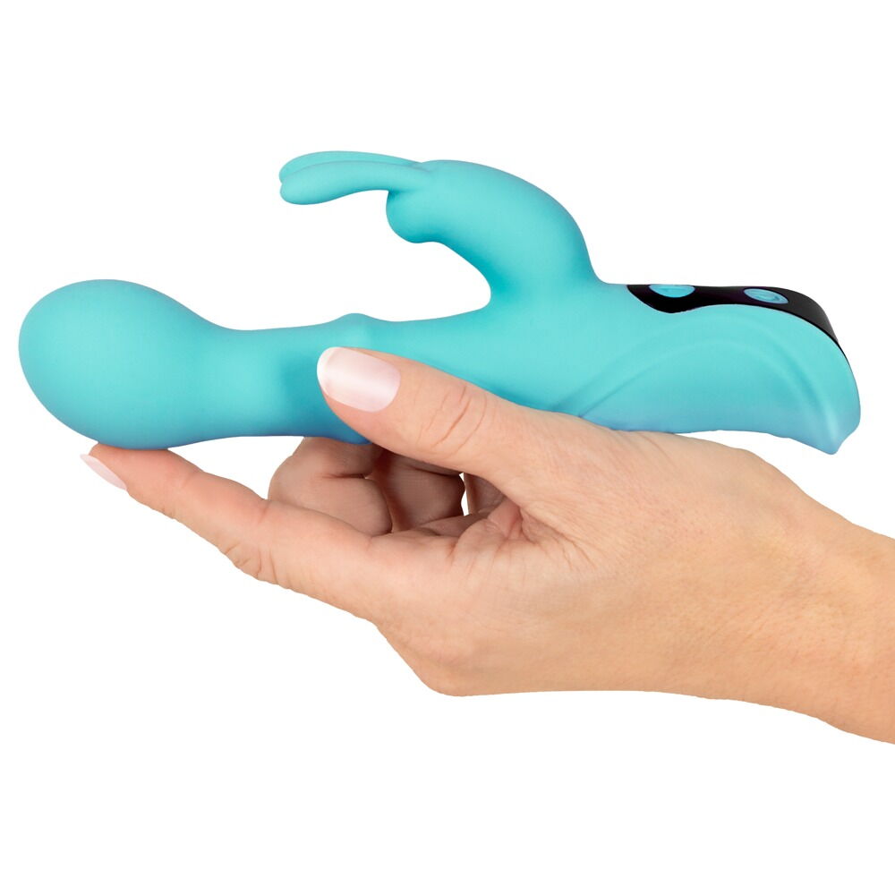 Rabbit Vibrator "ORIVEN" med bankende impulser & slide massagering