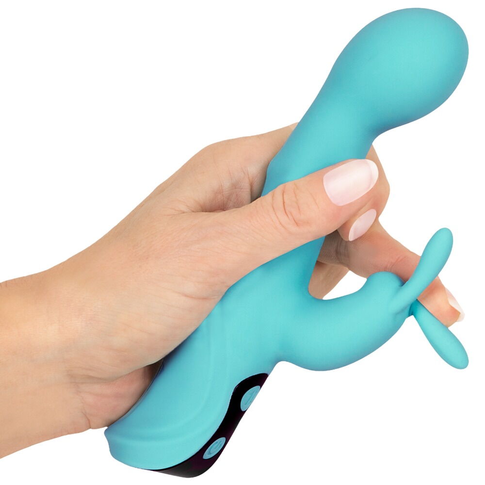 Rabbit Vibrator "ORIVEN" med bankende impulser & slide massagering