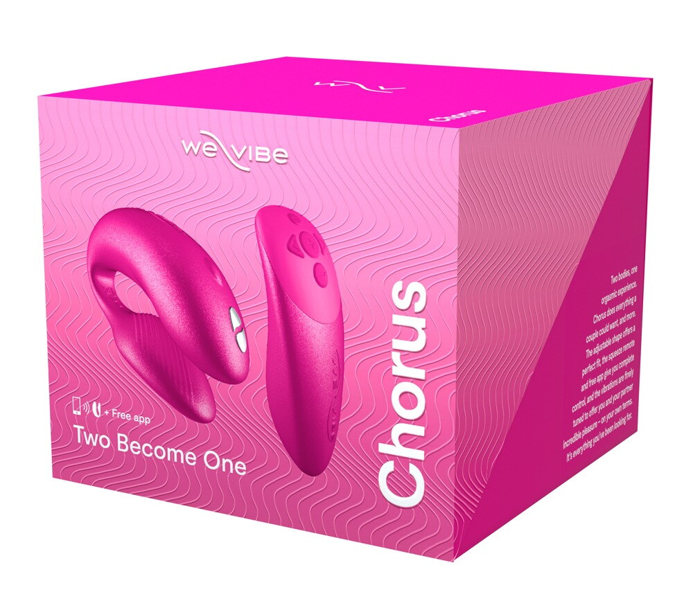 Parvibrator "Chorus" med squeeze-fjernbetjening