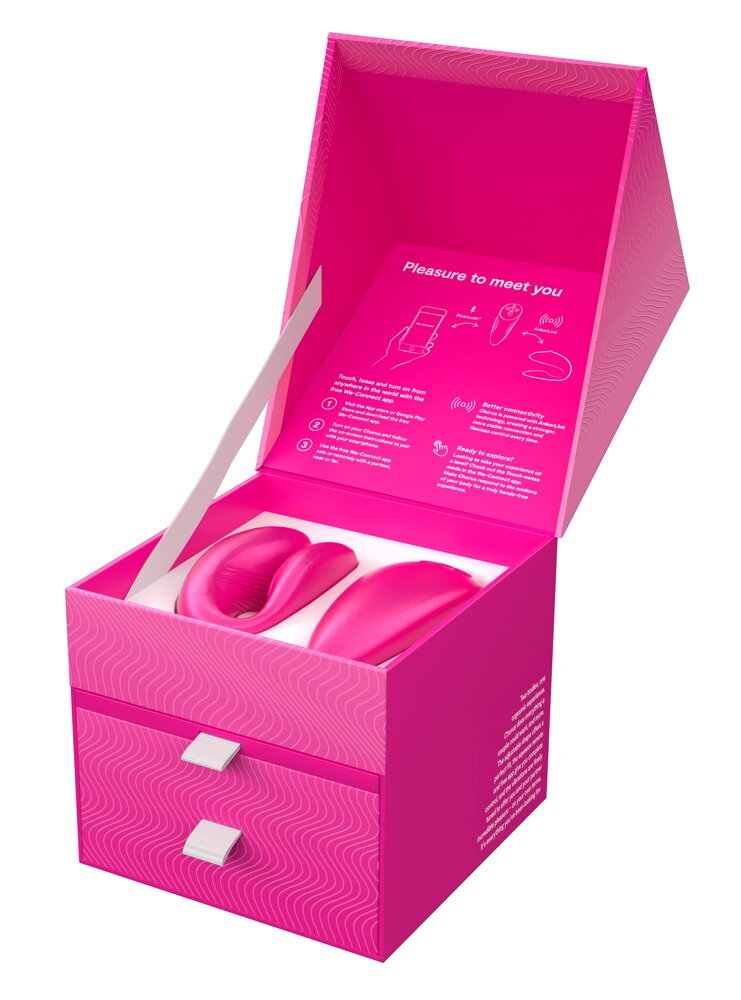 Parvibrator "Chorus" med squeeze-fjernbetjening