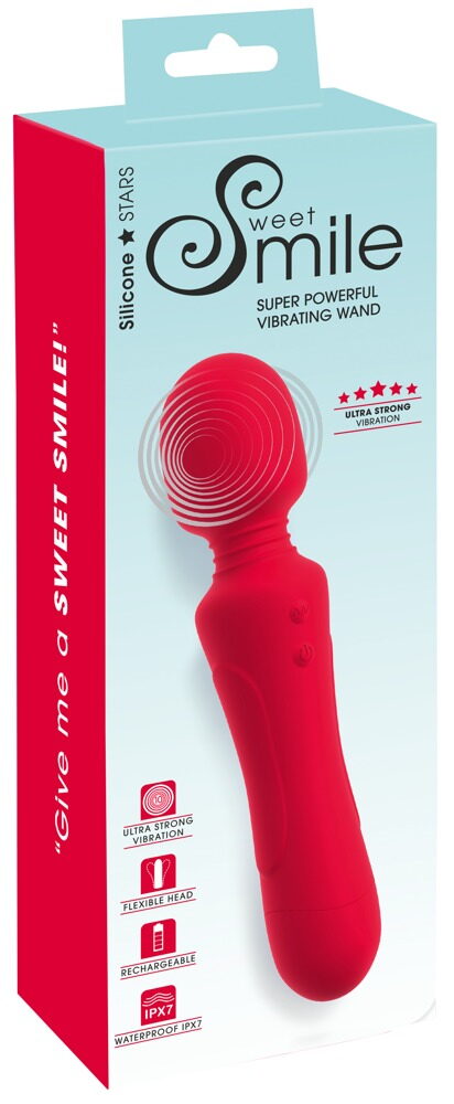 Massagestav "Super Powerful Vibrating Wand" med 10 vibrationsindstillinger
