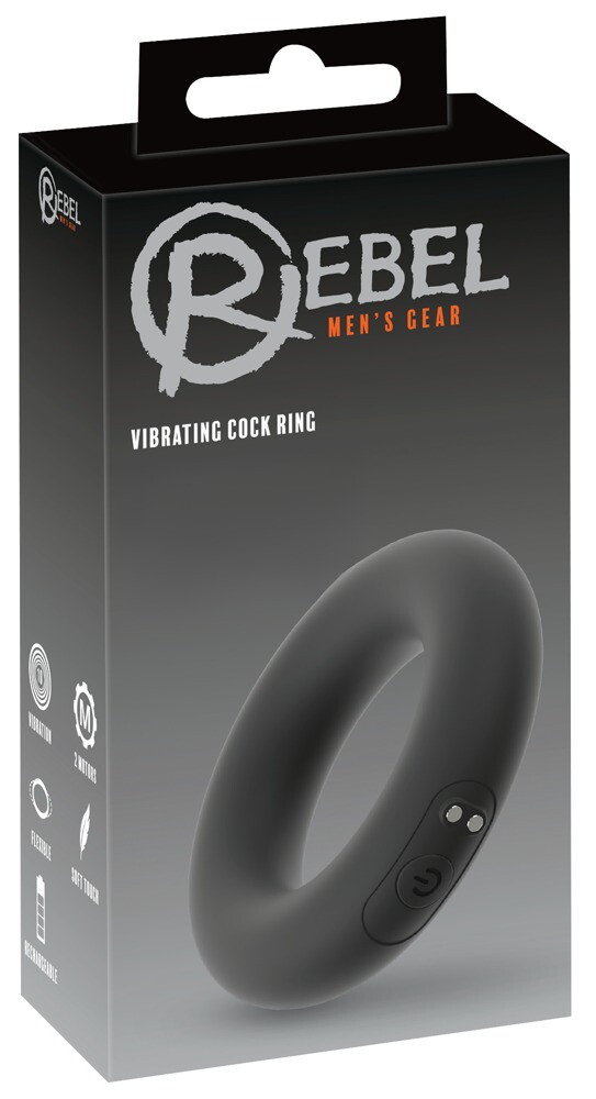 Vibrerende penisring med 10 vibrationsindstillinger