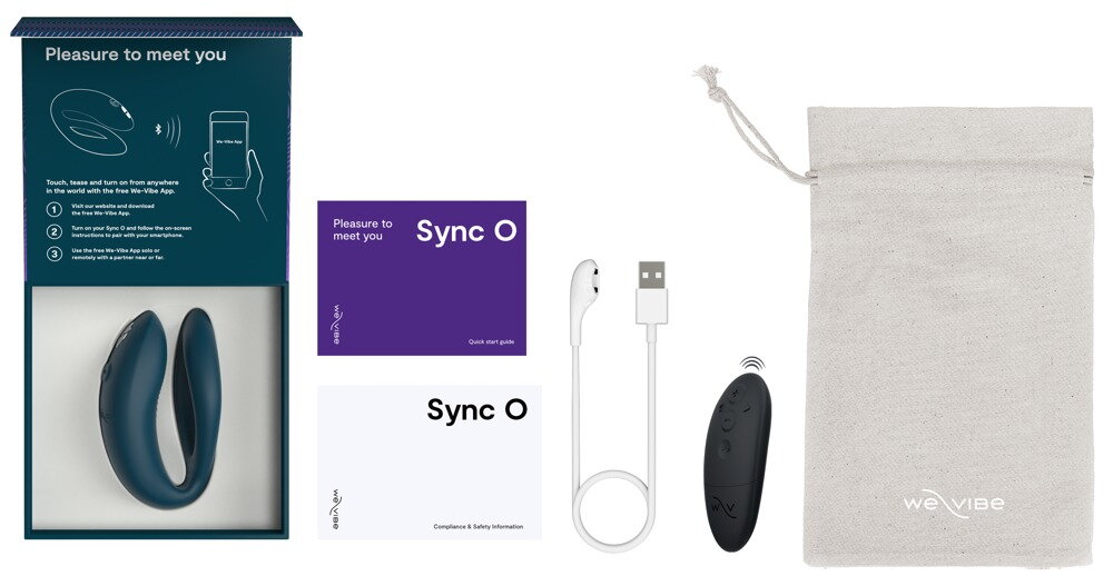 Parvibrator "Sync O" med fjernbetjening