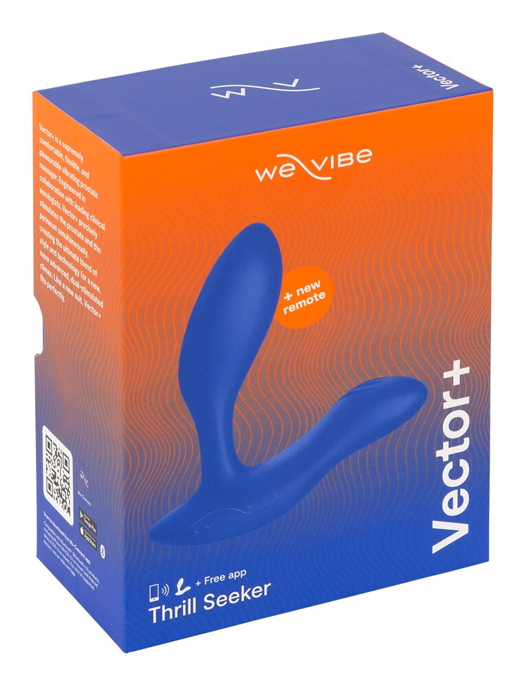 Analvibrator "Vector+" med fjernbetjening