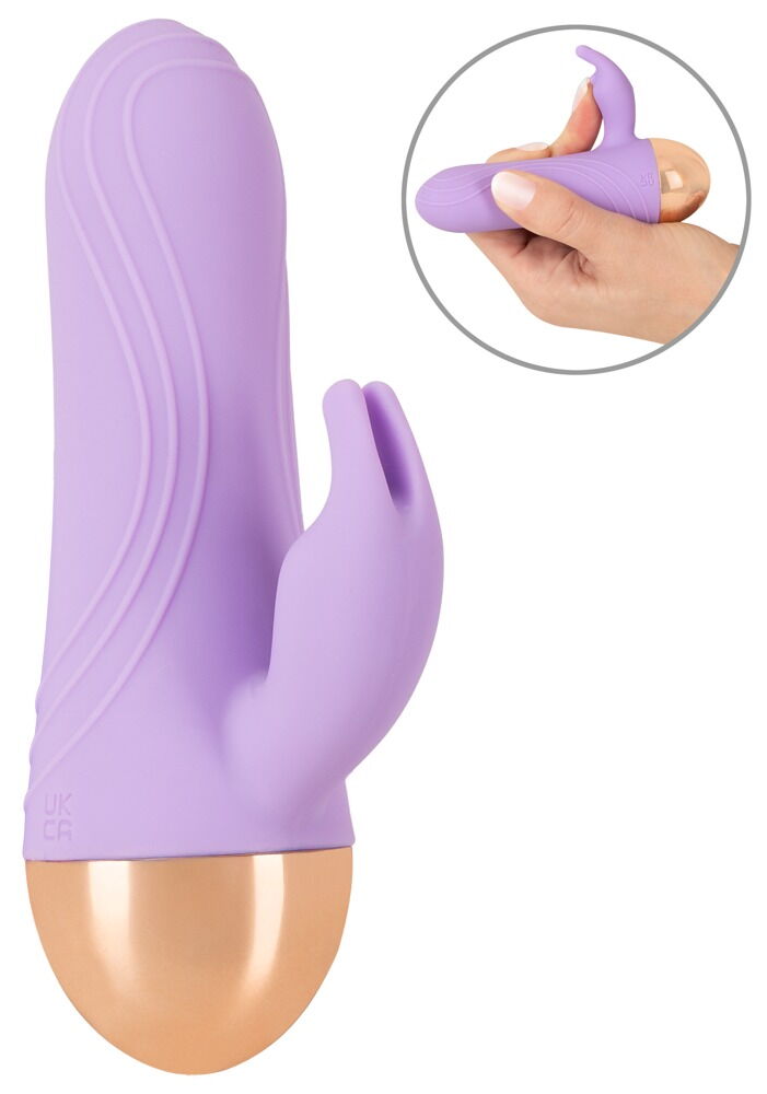 Rabbit vibrator "Dual Density" i miniformat