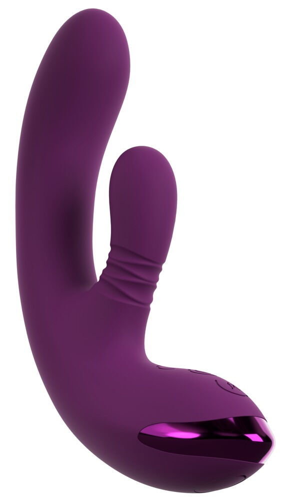 Rabbit vibrator med dobbelt nikkende funktion