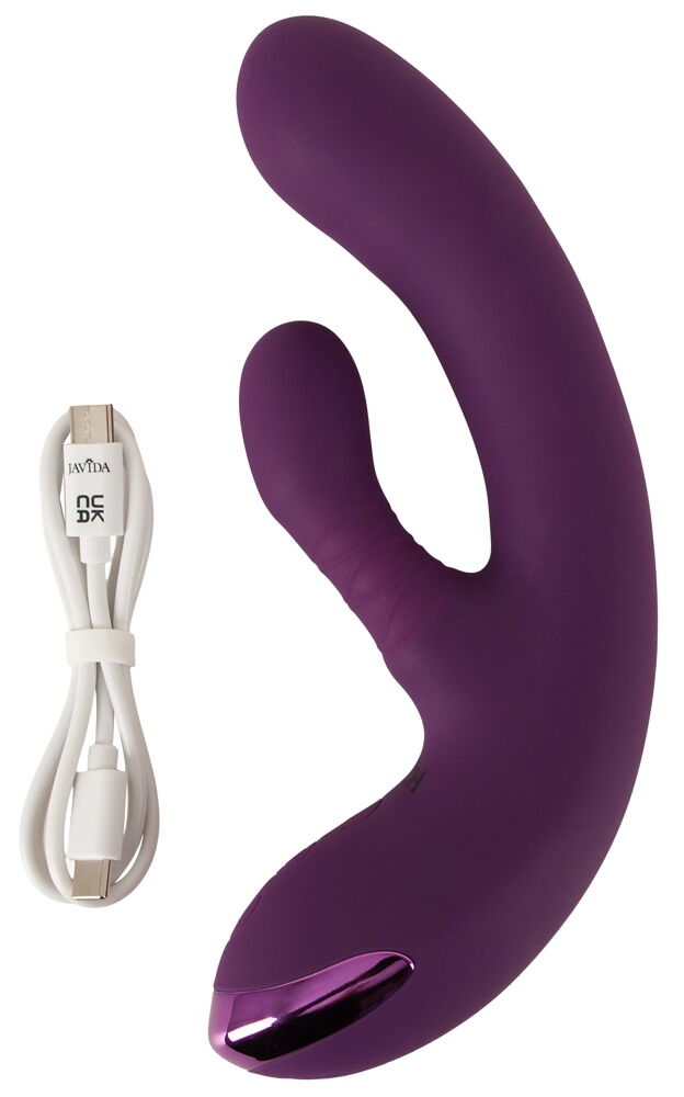 Rabbit vibrator med dobbelt nikkende funktion