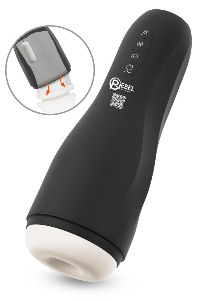 Masturbator med squeeze-massageteknologi