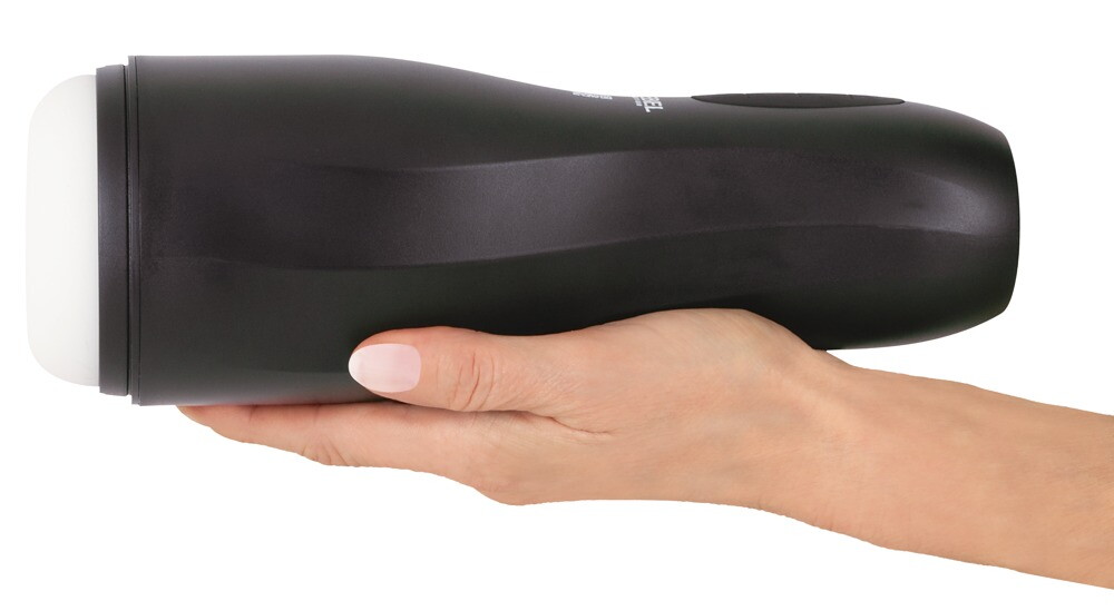 Masturbator med squeeze-massageteknologi