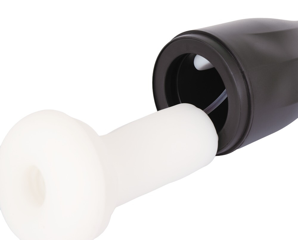Masturbator med squeeze-massageteknologi