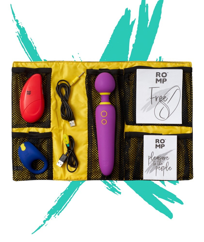 Sexlegetøjssæt ROMP by Womanizer "Pleasure Kit“