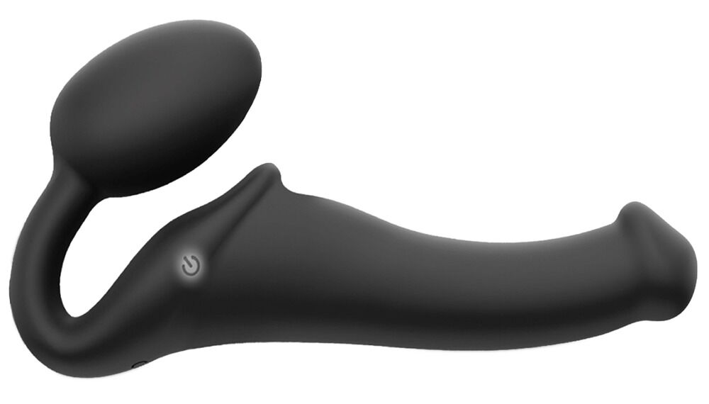 Strapless Strap-on "Vibrating Bendable" med 3 motorer