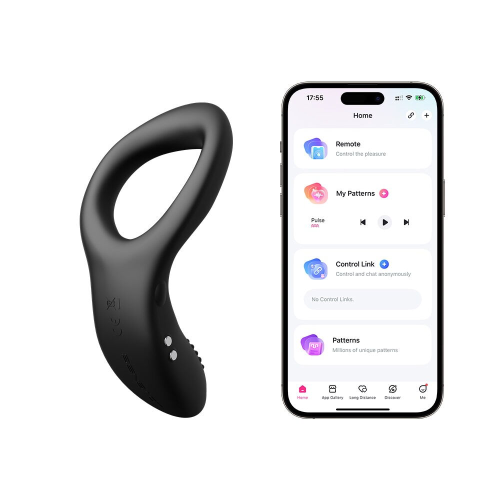 Vibro-penisring "Diamo" kan styres via app