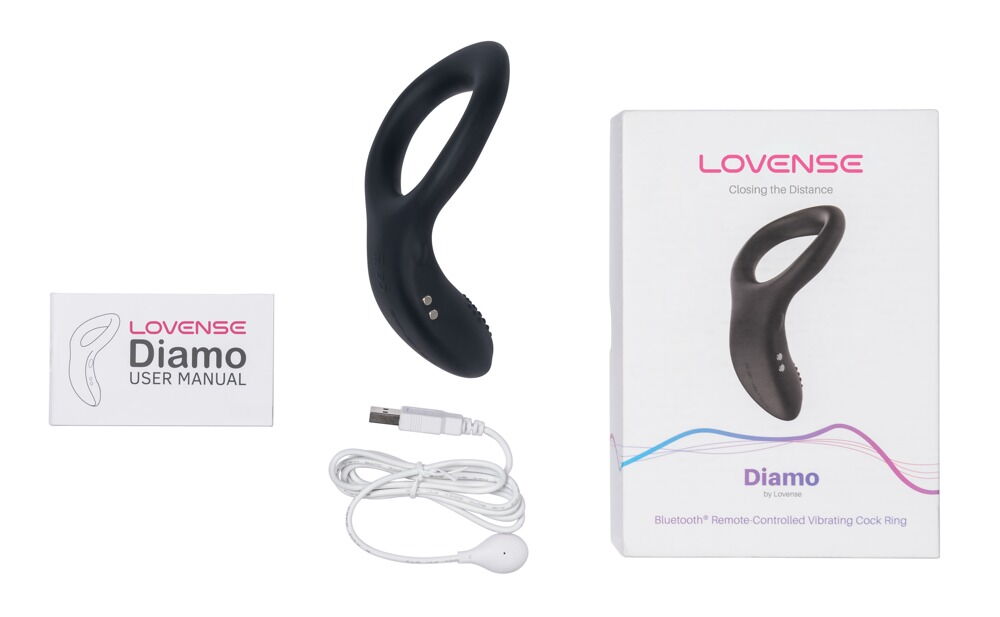 Vibro-penisring "Diamo" kan styres via app