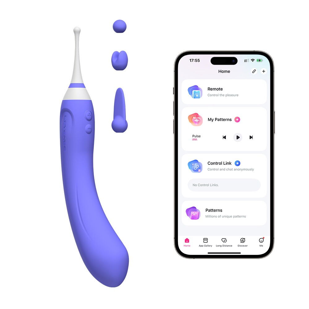 Vibrator "Hyphy" inklusive 3 tilbehørsdele