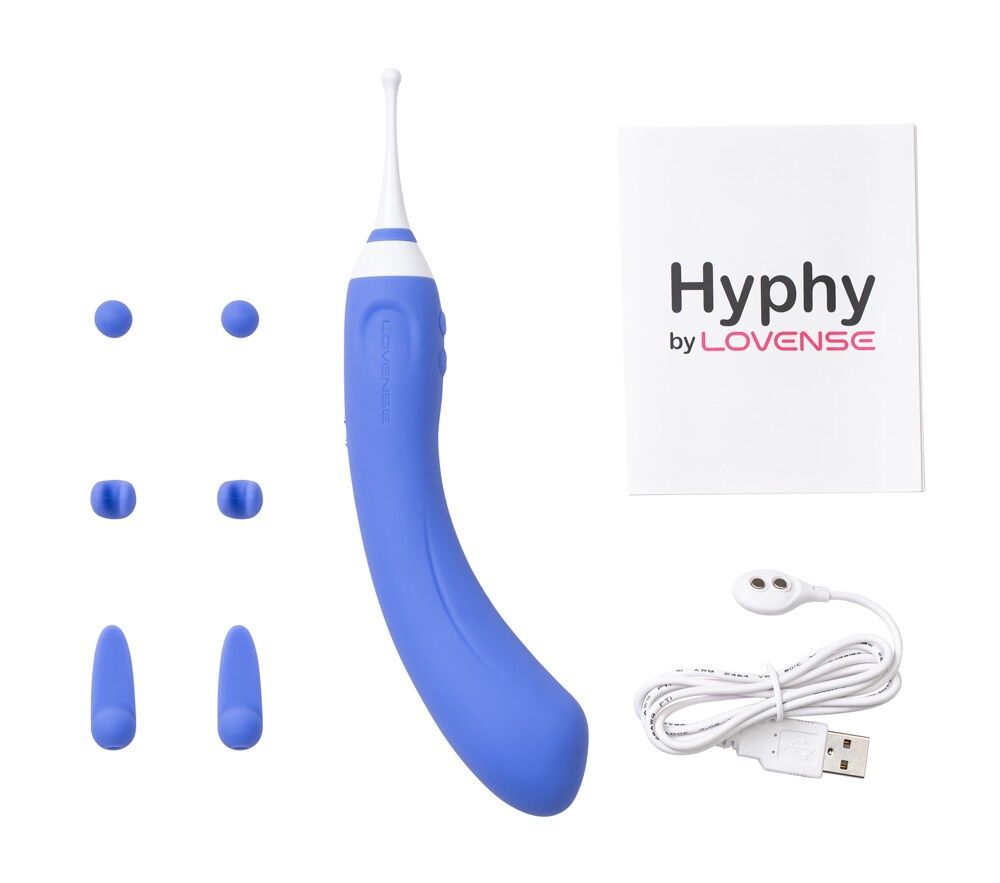 Vibrator "Hyphy" inklusive 3 tilbehørsdele