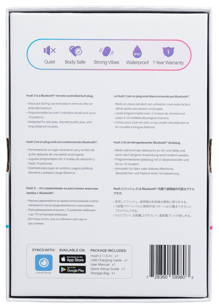 Analvibrator "Hush 2" kan styres via app