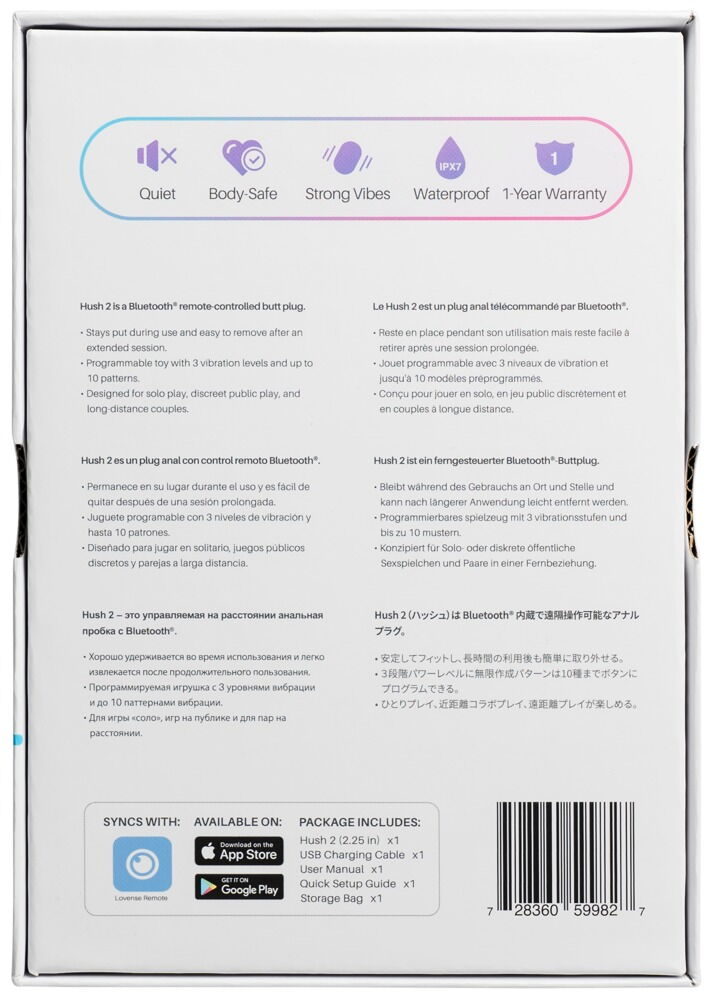 Analvibrator "Hush 2" kan styres via app