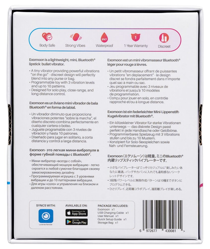 Minivibrator "Exomoon" kan styres via app